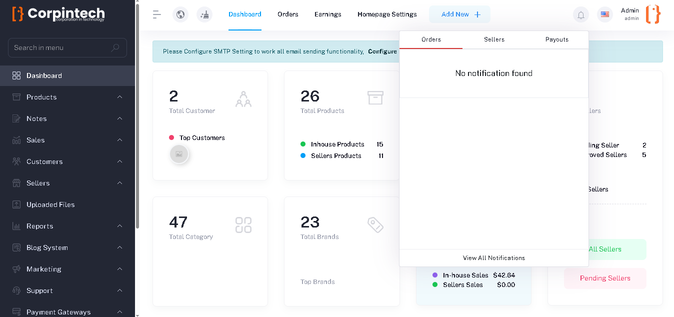 Notifications System