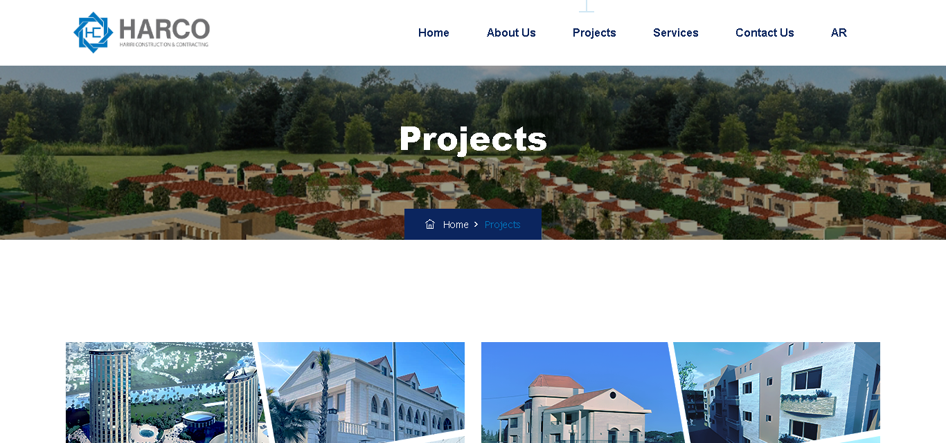 Projects Page